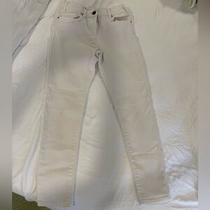 Crewcuts Girls White Jeans Runaround Size 10